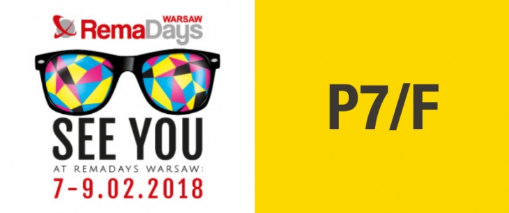 Visit us during Rema Days Warsaw 2018 at stand P7/F