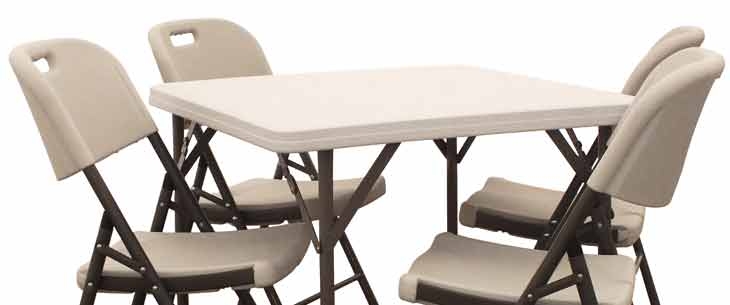 ORDER CHAIRS AND TABLES FOR MITKO TENT