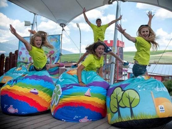 Beanbags as event accessories