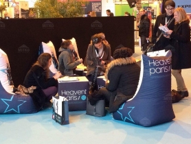 Beanbags, Cubes, Chairs Heavent Paris